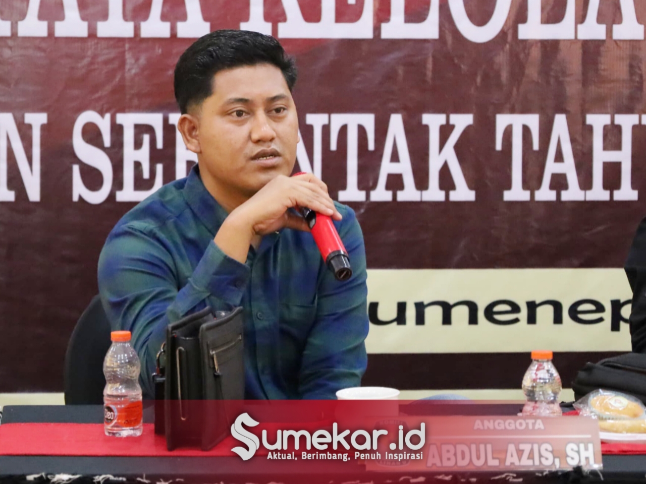 Foto. Abdul Aziz, Komisioner KPU Sumenep Divisi Teknis Penyelenggara