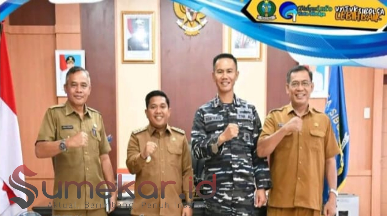 Wali Kota Sibolga Terima Kunjungan Danlanal Sibolga di Ruang Kerjanya Perkuat Sinergitas