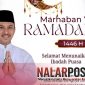 Foto. Flayer Ucapan Ramadan Kepala Bappeda Sumenep, Dr Ir Arif Firmanto