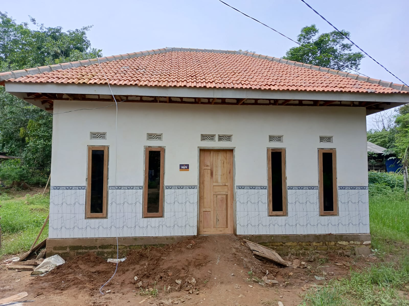 Foto. Penerima BAPA di Desa Beluk Ares