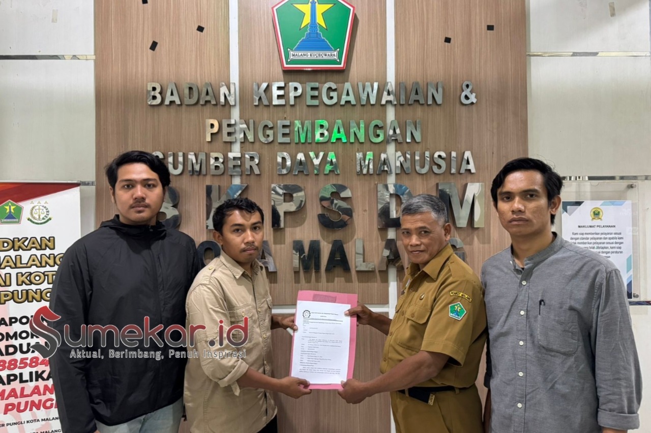 Foto. AMMPERA Laporkan Kepala DLH Kota Malang ke BKPSDM
