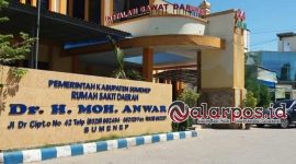Foto. Gedung RSUD Moh Anwar Sumenep Tampak dari Luar