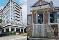 Foto. Kantor DPRD Sumenep Tampak Dari Depan (Kanan) dan Hotel The Malioboro dan Conference Center Yogyakarta (Kiri). 