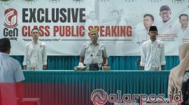 Foto. Kegiatan Class Publik Speaking GEN Jatim. 