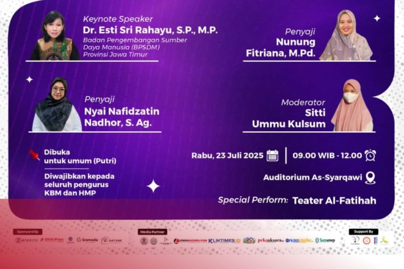 Foto. Flayer Univ fest 2025 INSTIKA Guluk-Guluk