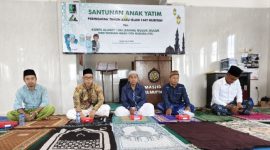 Foto. Santunan Anak Yatim Korp KAHMI Sumenep
