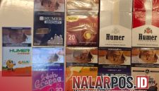 Foto. Produk Rokok Humer Berbagai Varian yang dikantongi Redaksi Nalarpos.id