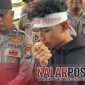 Foto. Aksi Mahasiswa Dear Jatim di Mapolres SUMENEP terkait Dugaan Korupsi Besar 