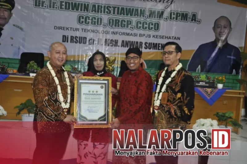 Foto. Kunjungan BPJS kesehatan ke RSUD Sumenep