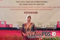 Foto. Dr Erliyati,.M.Kes saat mengikuti Forum Nasional