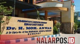 Foto. RSUD Moh Anwar Sumenep, Tampak dari Depan. 