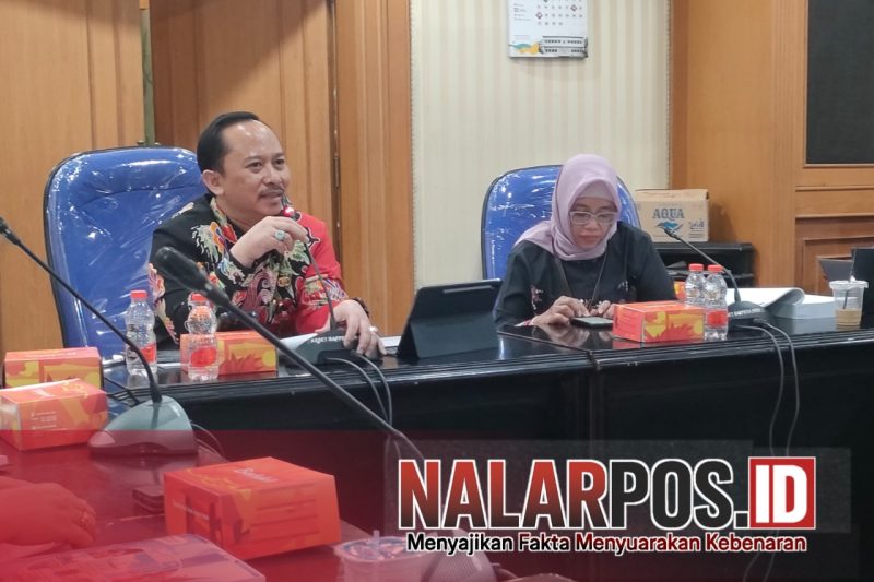 Foto. Dr Ir Arif Firmanto, S.TP., M.Si.IPU saat memimpin Rapat Rencana Pembangunan Jangka Menengah Daerah (RPJMD) 2025–2029.