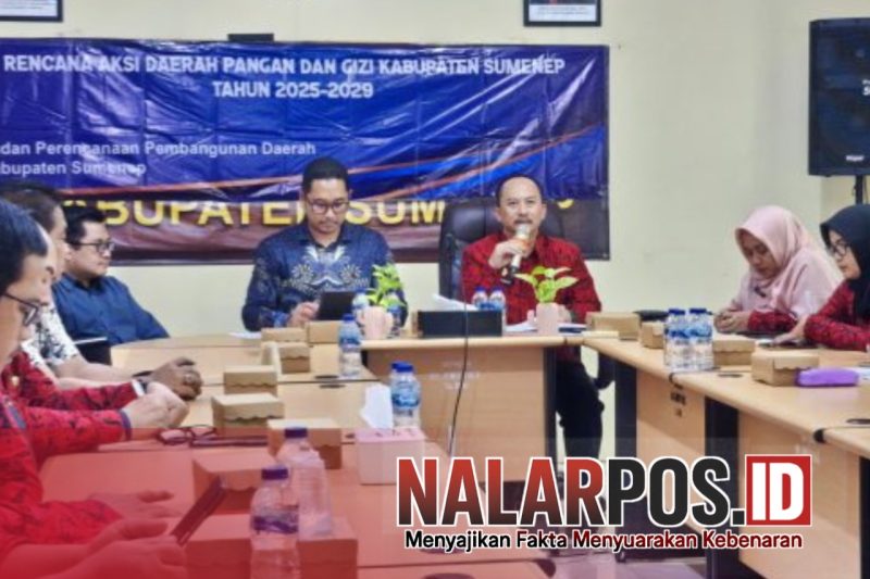 Foto. Sosialisasi RAD-PG Bappeda Sumenep
