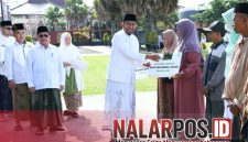 Foto. Program Sumenep Makmur Baznas Sumenep yang diserahkan Langsung Bupati Sumenep Dr H Achmad Fauzi Wongsojudo, SH., MH dalam momentum HSN 2025