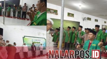 Foto. Foto. Pelantikan dan peringatan Hari Santri Nasional 2025 PAC GP Ansor Sumenep