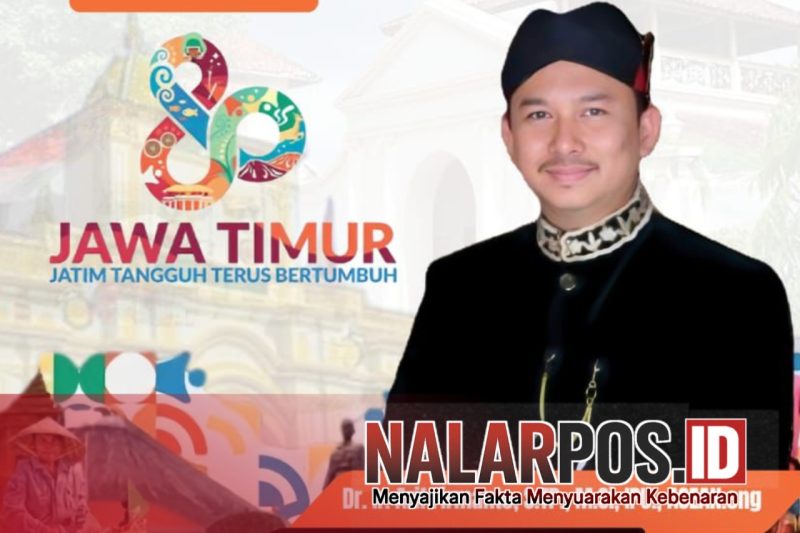 Foto. Arif Firmanto Kepala Bappeda Sumenep dalam Potongan Ucapan Hari Jadi Jatim ke - 80