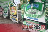 Foto. Banner ucapan persiapan Konfercab PCNU Sumenep