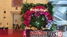 Foto. Tampak Ruangan Lobby Hotel Swiss-Belinn Manyar Surabaya Jawa Timur. 