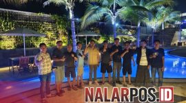 Foto bersama usai Ngobrol santai dan ngopi bersama Administrator Uji kompetensi wartawan (UKW) Universitas Dr Utomo (Unitomo) surabaya 