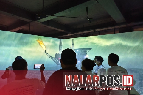 Foto. Study Tour Jurnalis Sumenep Independen (JSI) kabupaten Sumenep di Migas Corner ITS Surabaya