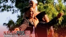 Foto. Perlawanan Aktivis Asal Kepulauan Abdul Mahmud, M. AP saat berada dimobil Komando beberapa Tahun Lalu. 