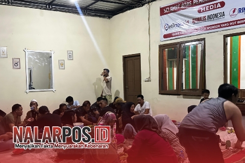 Foto. Tutup Tahun 2025 dan Sambut Tahun Baru 2026 JSI bersama AJS dalam sesi Diskusi dan Bakar Ikan di Kantor Bersama di Sumenep