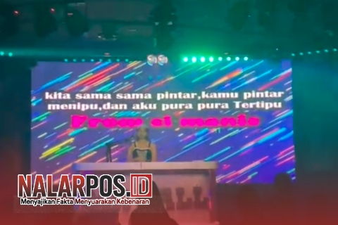 Foto. Hiburan Malam di Mr Ball Sumenep Minggu Lalu, Hasil Screenshot Video (Istimewa) 