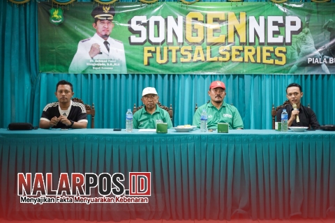 Foto. Technical Meeting Soengennep Futsal Series Bupati Cup 2026