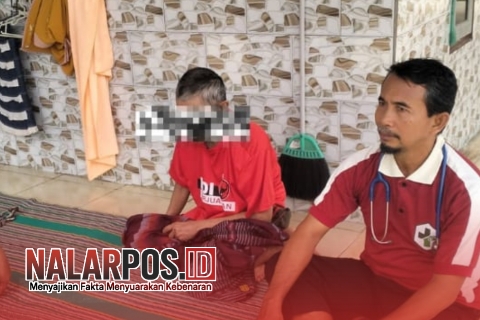 Foto. Puskesmas Pasongsongan kunjungi rumah kepada pasien Orang Dengan Gangguan Jiwa (ODGJ). 
