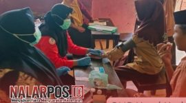 Foto. Pemeriksaan kesehatan berkala terintegrasi Penyakit Tidak Menular (PTM) dan Cek Kesehatan Gratis (CKG). 