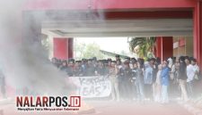 Foto. Kritik BEM Sumenep atas Temuan  kokain 