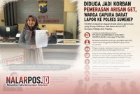 Foto. Khofifah Pelapor Arisan GET di Sumenep