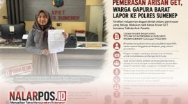 Foto. Khofifah Pelapor Arisan GET di Sumenep
